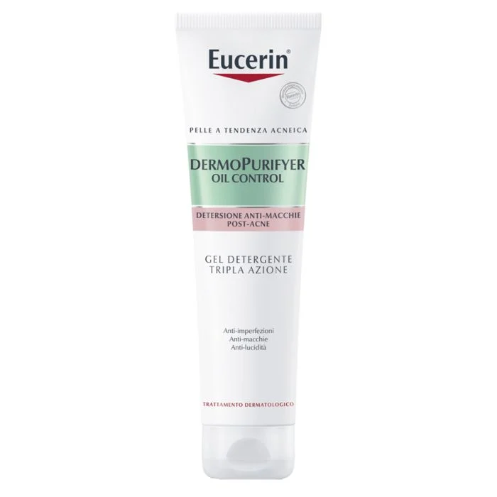EUCERIN DERMOPURIFYER GEL TRIPLE ACTION CONTROLE 200 ML - Image 1