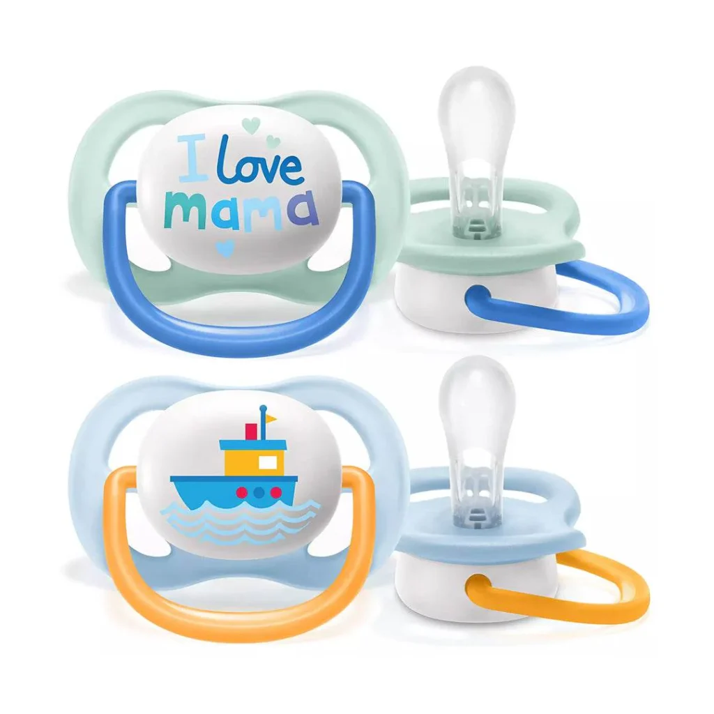 AVENT SUCETTE AIR COLL 0-6 MOIS BOY MAM 080/01
