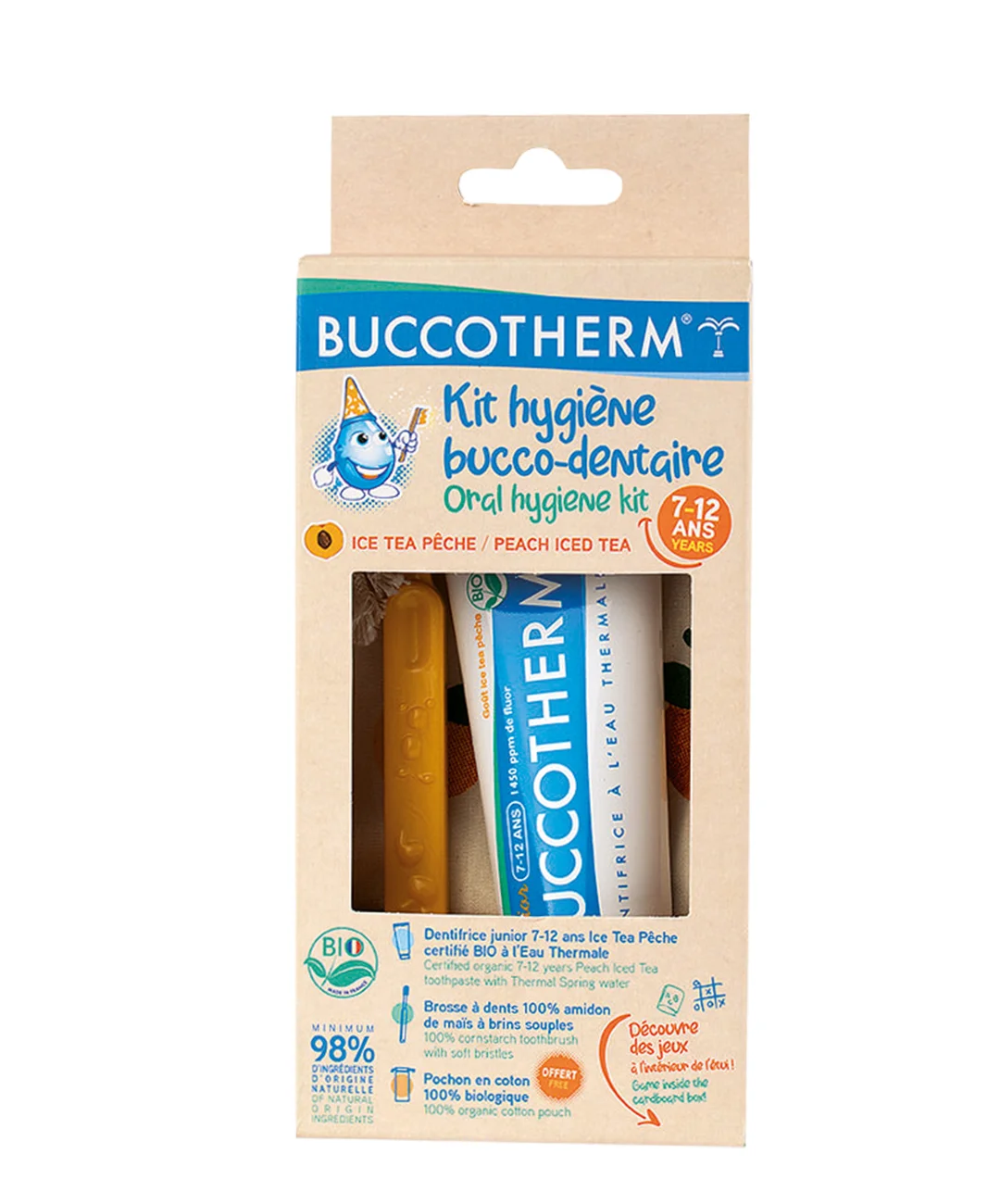 BUCCOTHERM DENT JUNIOR 7-12 ANS GOUT PECHE 50 ML - Image 1