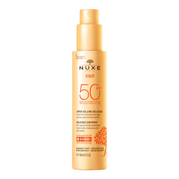 NUXE SUN ECRAN SPRAY DELICIEUX  SPF 50 VISAGE ET CORPS