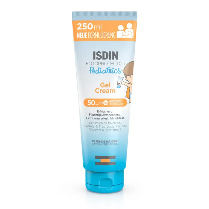 ISDIN FOTOPROTECTEUR GEL CREME PEDIATRIQUE 250ML - Image 1