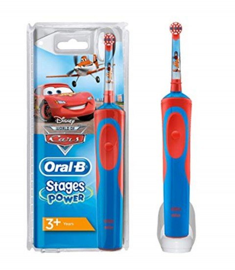 BAD ORAL B ELECTRIQUE RECHARGEABLE CARS KIDS +3 ANS