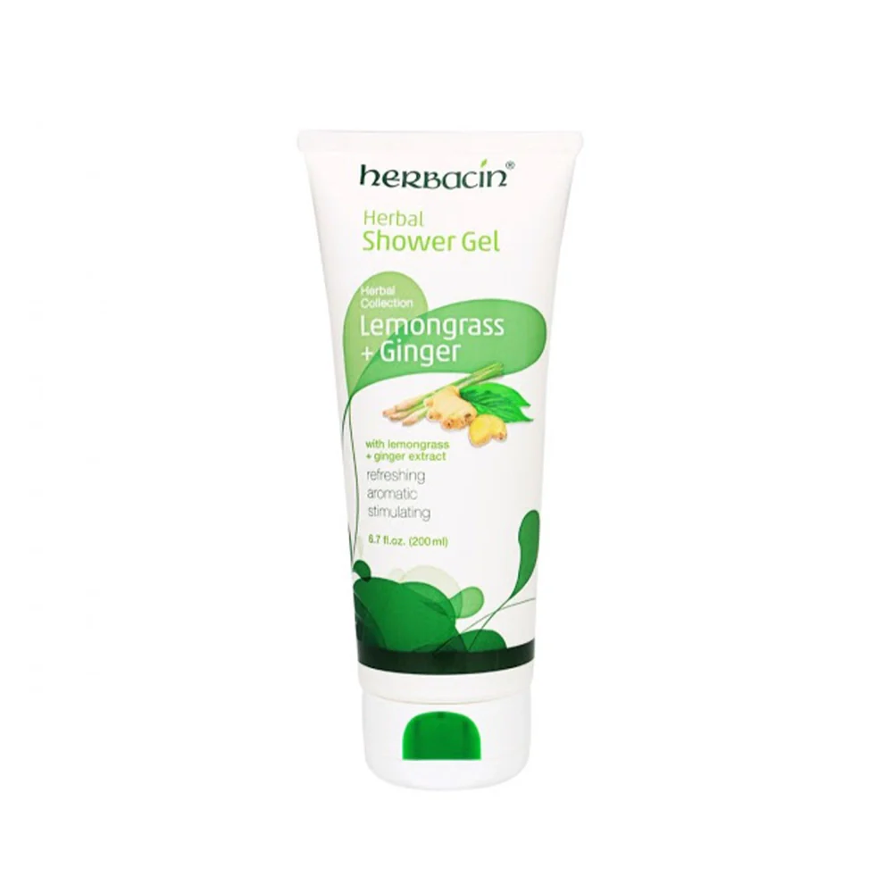 HERBACIN GEL DOUCHE CITRONNELLE ET GINGEMBRE 200 ML - Image 1