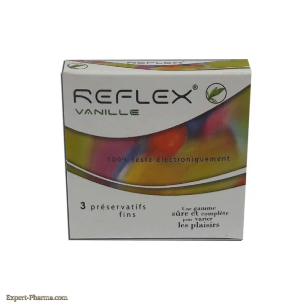 PRESERVATIFS REFLEX X 6 VANILLE