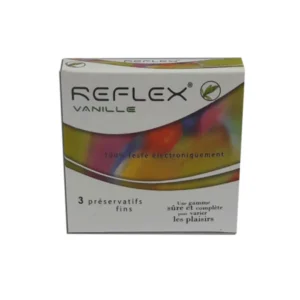PRESERVATIFS REFLEX X 3 VANILLE