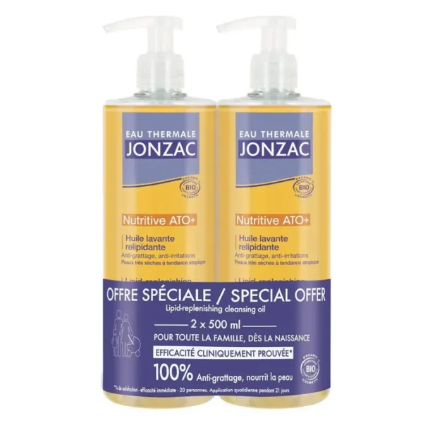JONZAC NUTRITIVE HUILE LAVANTE RELIPIDANTE 500 ML