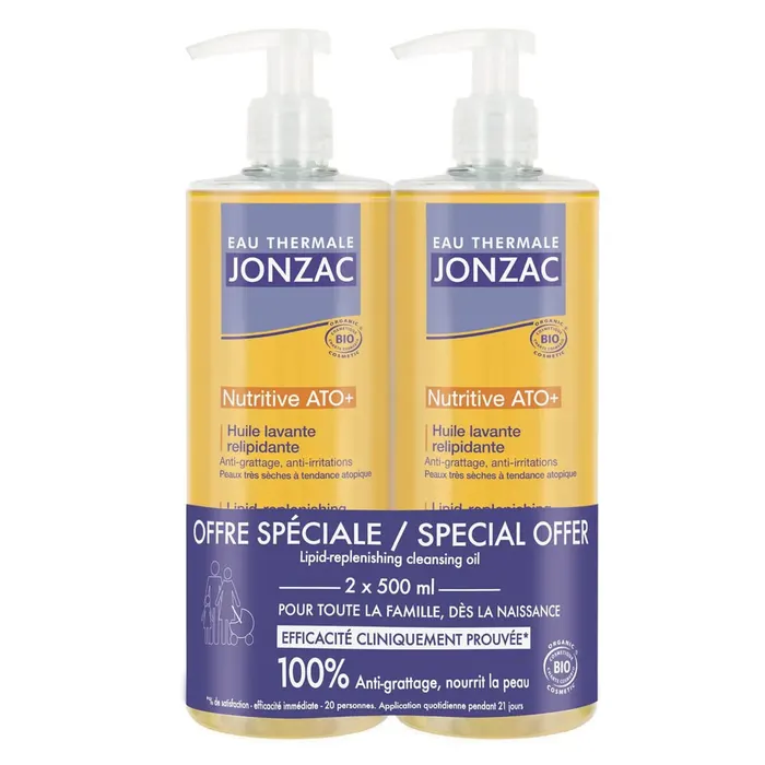 JONZAC NUTRITIVE HUILE LAVANTE RELIPIDANTE 500 ML - Image 1