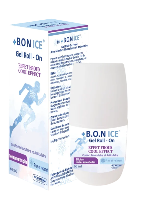 BON ICE GEL ROLL ON EFFET FROID