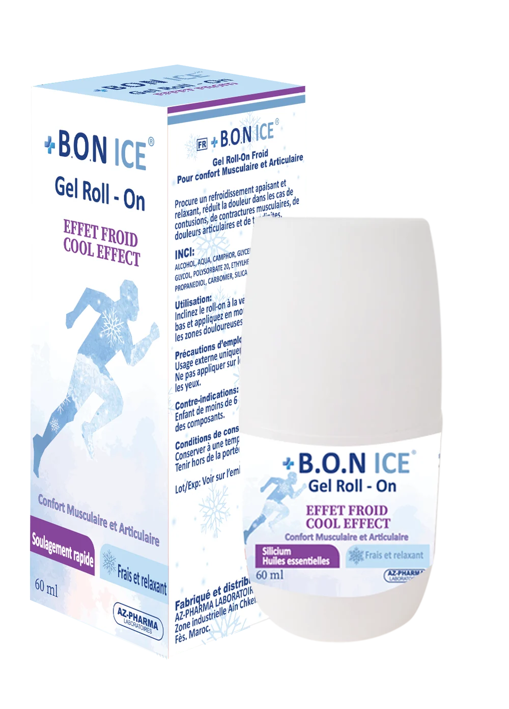 BON ICE GEL ROLL ON EFFET FROID - Image 1