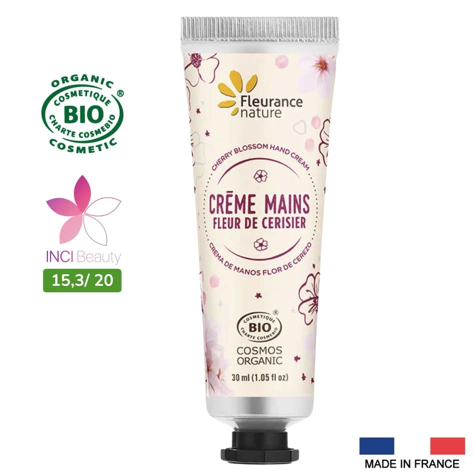 FLEURANCE NATURE CREME MAINS A LA FLEUR DE CERISIER - Image 1