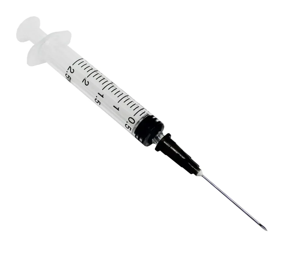 SERINGUE DISPOSABLE 2.5 CC / 22 G MEDICARE