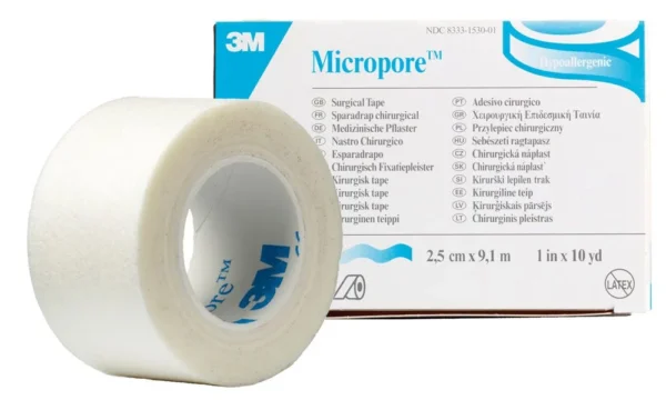 MICROPORE 2.5 CM X 9.14M 1530-01