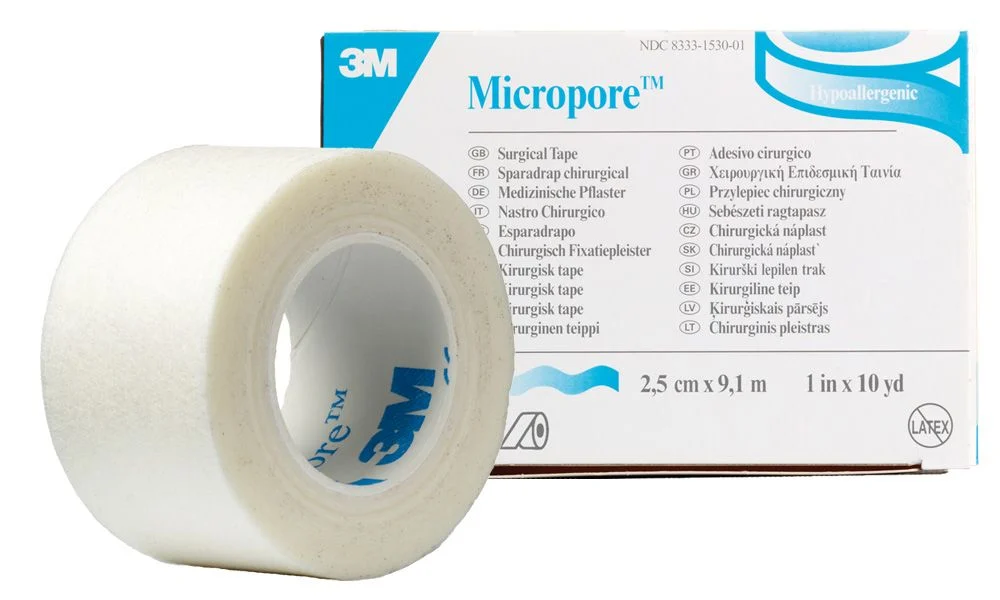 MICROPORE 2.5 CM X 9.14M 1530-01 - Image 1