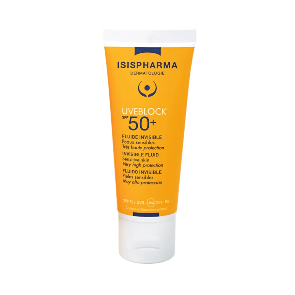 UVEBLOCK 50+ TOUCHER SEC TEINTE MEDIUM + TEEN DERM GEL NETT PROMO