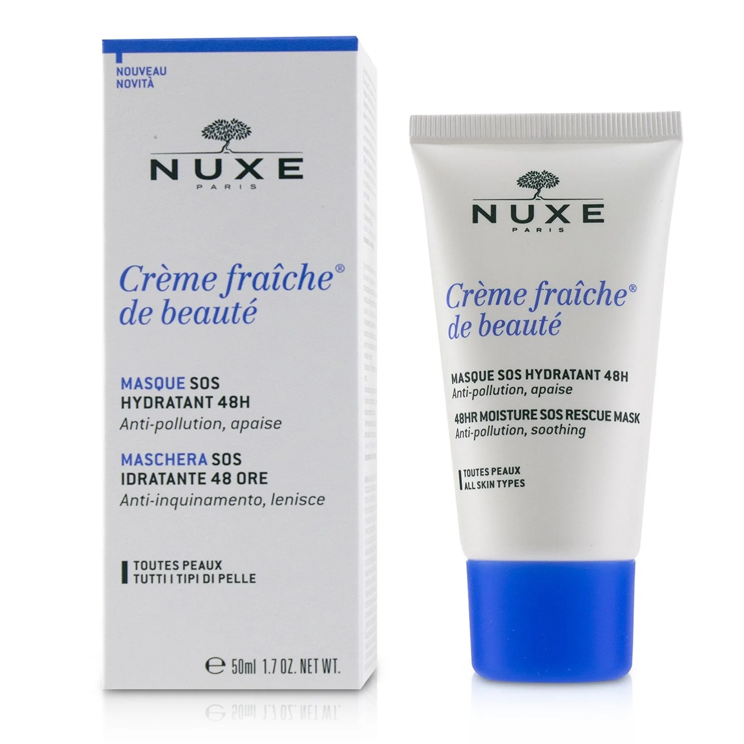 NUXE CREME FRAICHE DE BEAUTE 48H MASQUE 50 ML - Image 1