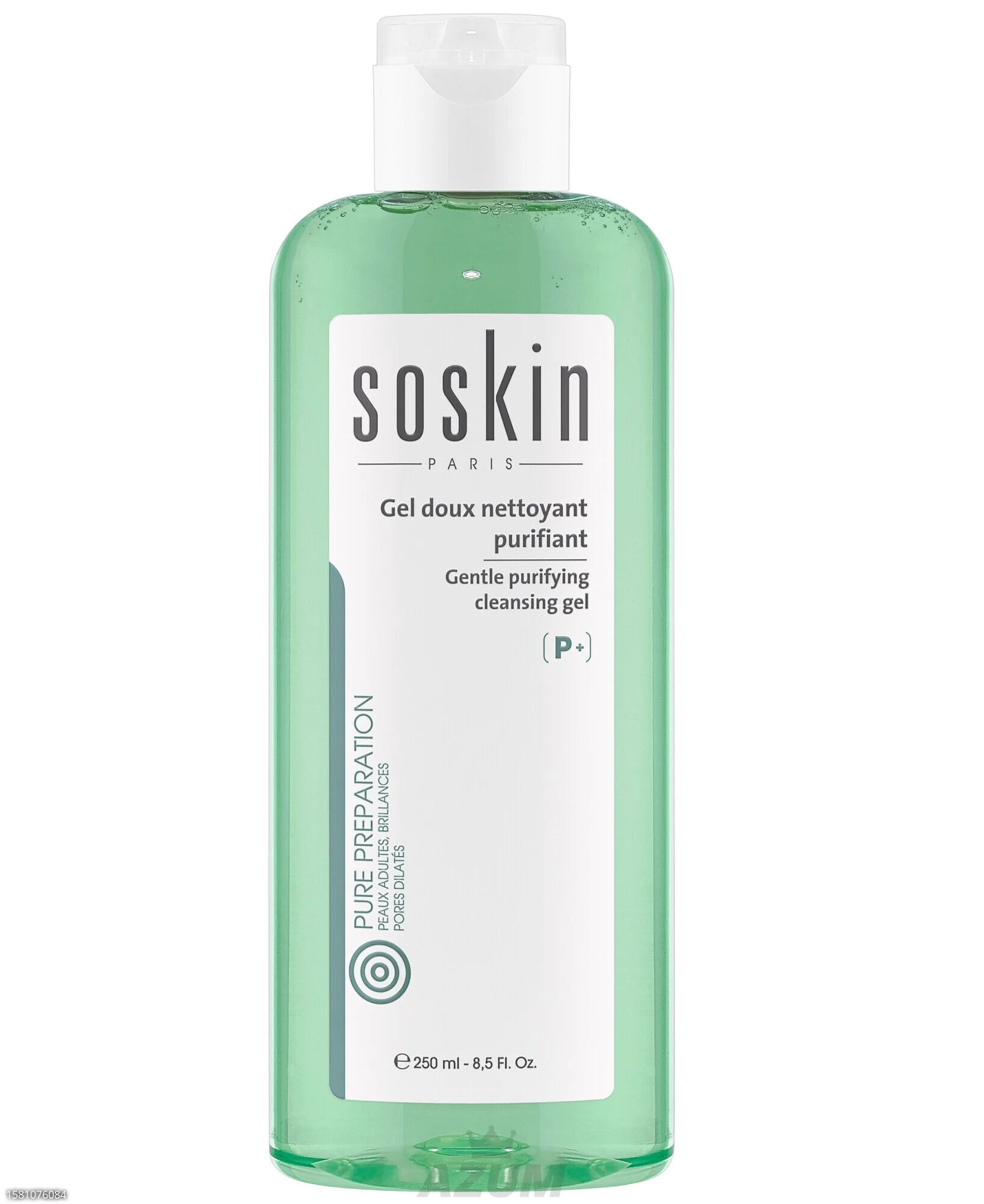 SOSKIN GEL NETTOYANT PURIFFIANT 250 ML MM - Image 1