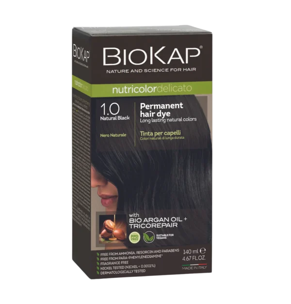 BIOKAP NUTRICOLOR 1.0 (140 ML) NOIRE
