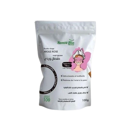 ARGILE ROSE 100 GR SANTE BIO