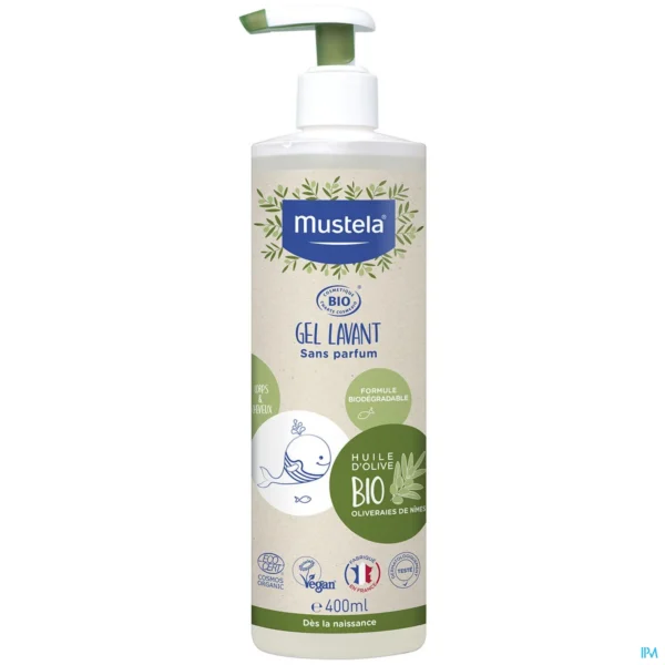 MUSTELA BIO GEL LAVANT 400 ML