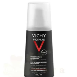 VICHY HOMME DEO VAPO ASSAINISSANT 24H ULTRA FRAIS 100 ML