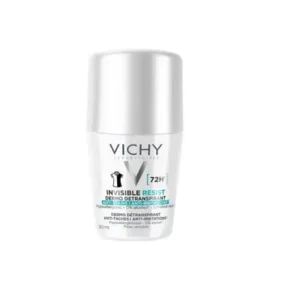 VICHY HOMME DEO BILLE INVISIBLE RESIST DETRANSPIRANT 72 H 50 ML