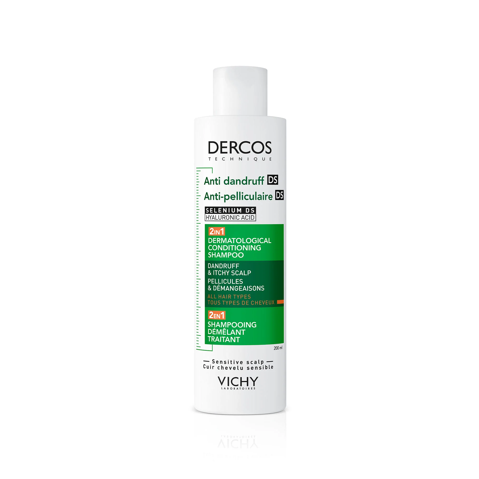 DERCOS SHP ANTI PELLICULAIRE 2 EN 1 TOUS TYPES DE CHEVEUX - Image 1