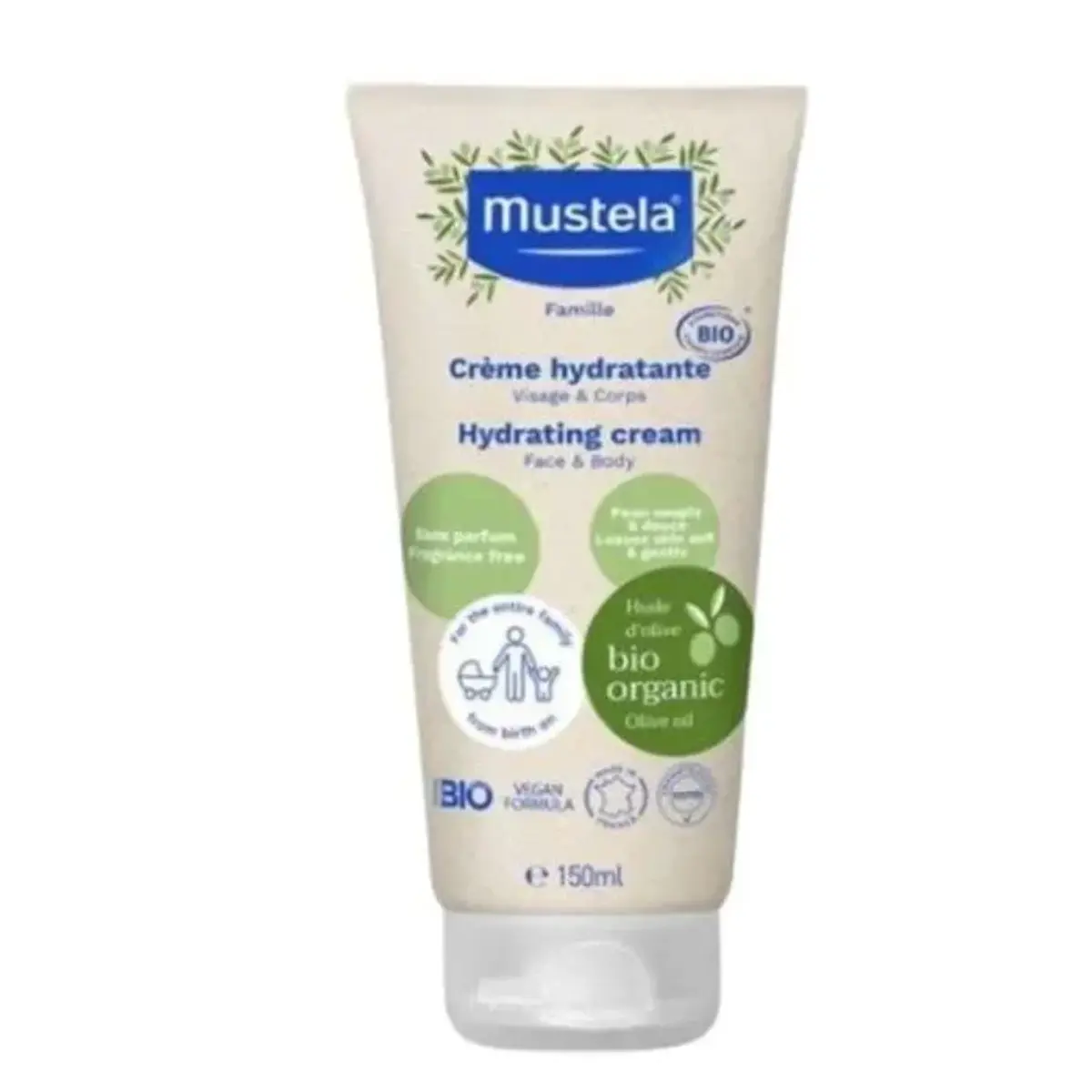 MUSTELA BIO CREME HYDRATANTE 150 ML - Image 1