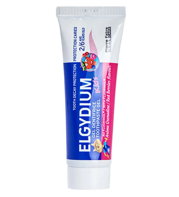 DENTIFRICE ELGY KIDS 2-6 ANS GRENADINE