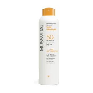 MUSSVITAL PHOTOPROTECTEUR SPRAY AEROSOL ULTRA LIGHT SPF 50+150