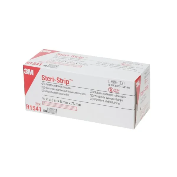 STERI STRIP 75 MM X 6 MM ROUGE