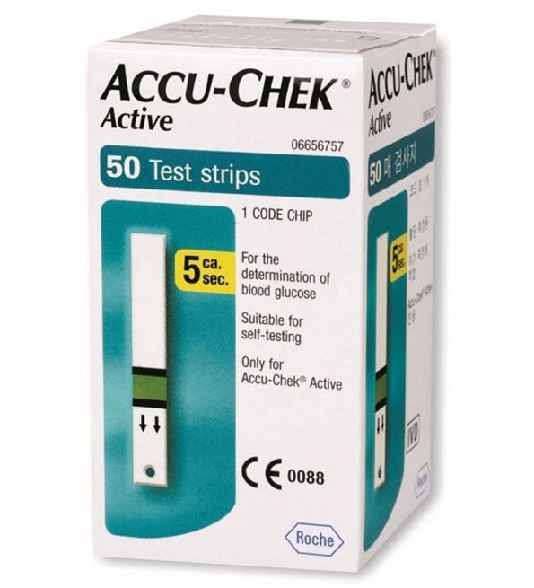 BANDELETTE ACCU-CHEK X 50 ACTIVE