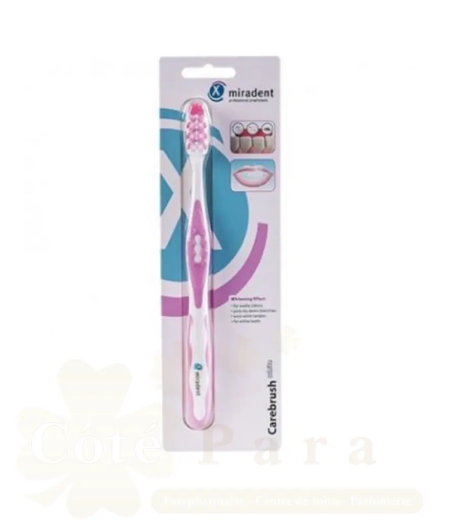 BAD MIRADENT AD CAREBRUSH WHITE ROSE - Image 1