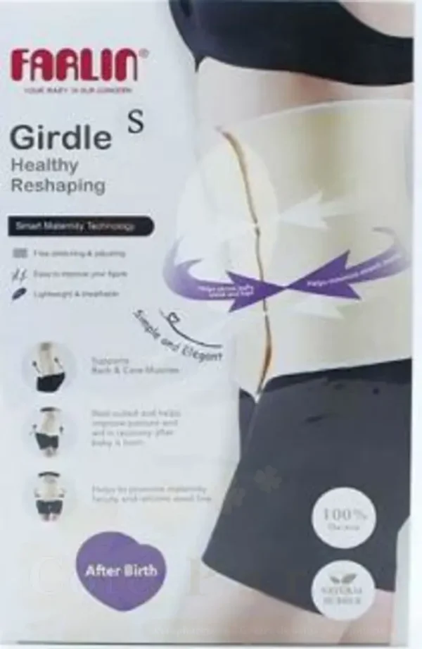 FAR CEINTURE DE MATERNITE NOIR L BF600 A APRES ACOUCHEMENT