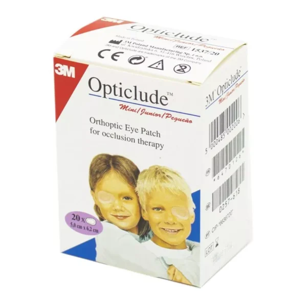 OPTICLUDE JUNIOR 20 CPS 5.0 CM X 6.2 CM