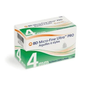 AIGUILLES 4 MM BD MICRO-FINE X 100