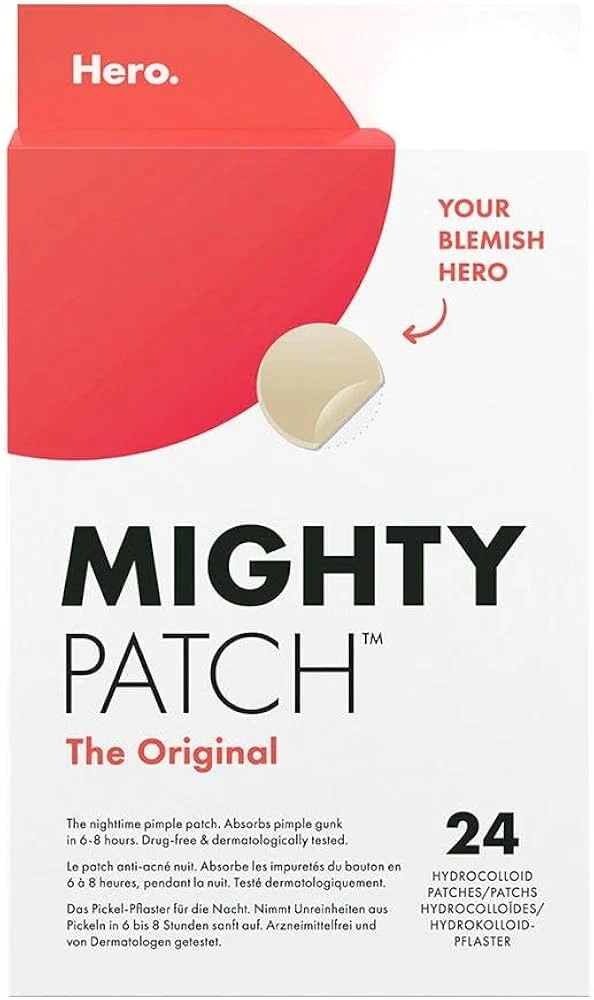 HERO MIGHTY PATCH ORIGINAL 24CT ROUGE