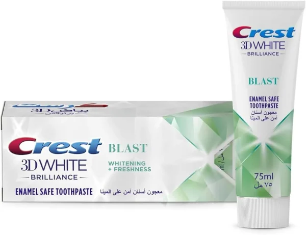 DENTIFRICE CREST 3 D WHITE FRESHNESS BLAST BRILLIANCE