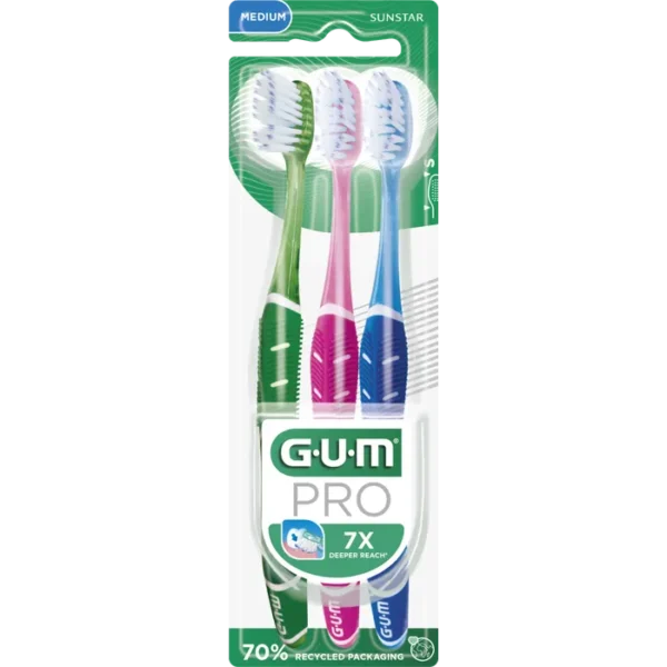 BAD GUM TECHNIQUE PRO / 528 /3 PACK MEDIUM