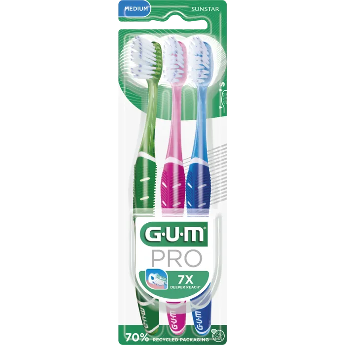 BAD GUM TECHNIQUE PRO / 528 /3 PACK MEDIUM - Image 1