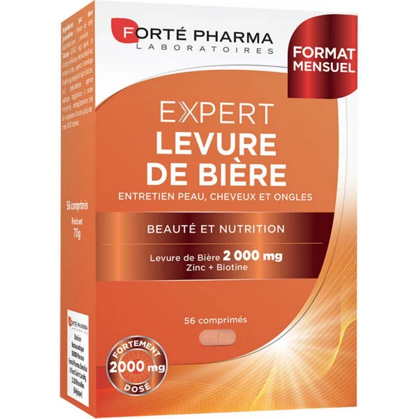 LEVURE DE BIERE 2000 GM X 56 CPS  FORTE PHARMA