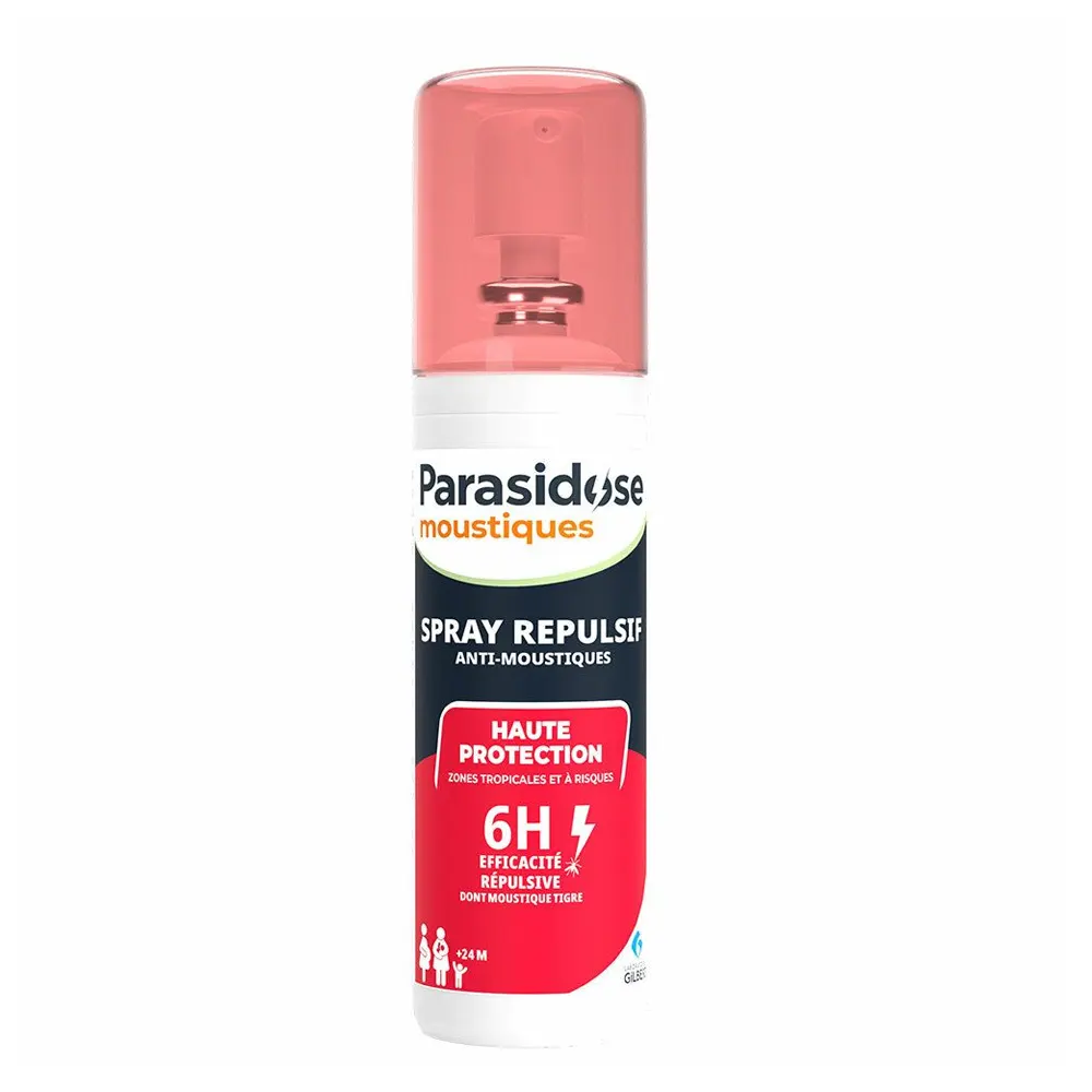 PARASIDOSE ANTI MOUSTIQUE SPRAY +24 MOIS 100 ML - Image 1
