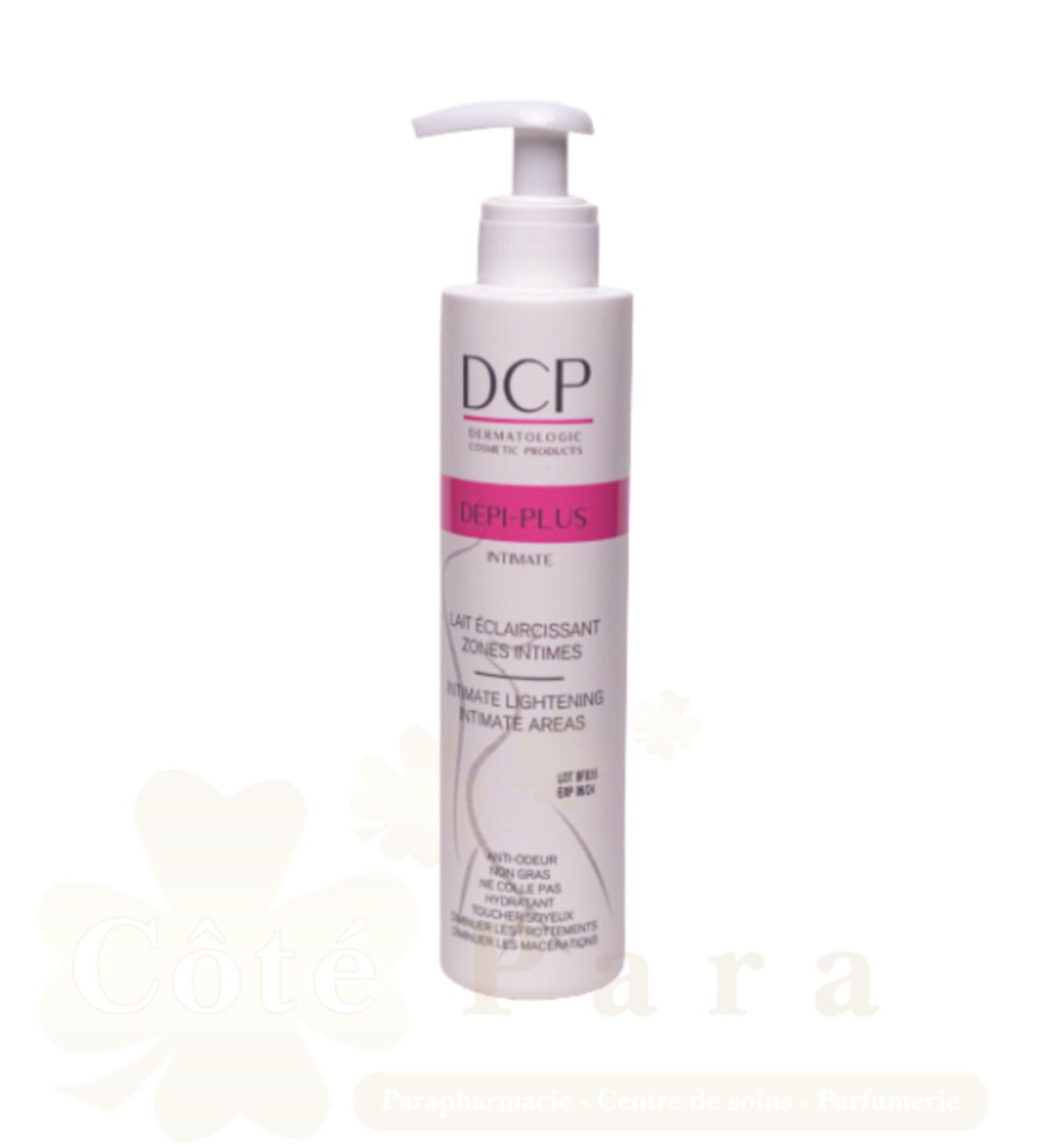DCP DEPI-PLUS INTIMATE LAIT 200 ML ECLAIRCIR LES ZONES INTIMES - Image 1