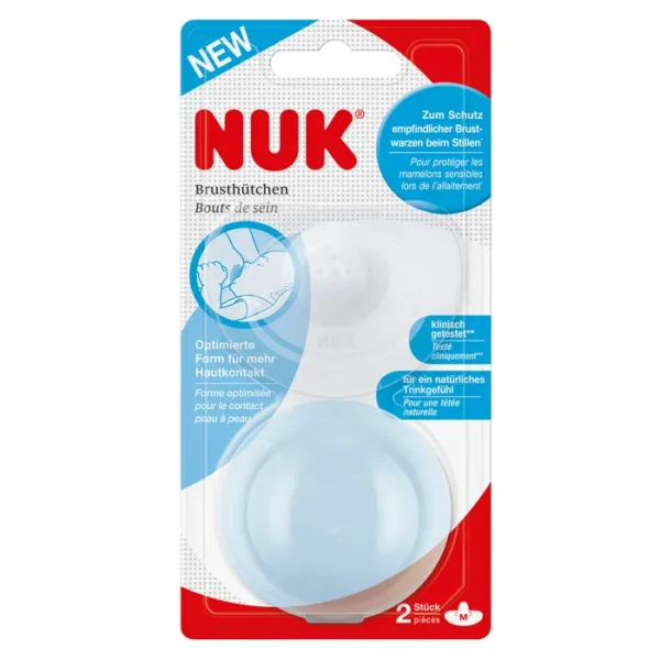 NUK BOUTS DE SEIN EN SIL AVEC BOITE 100