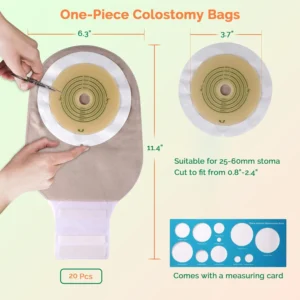 COLOSTOMY BAG INSTRUCTION 60MM