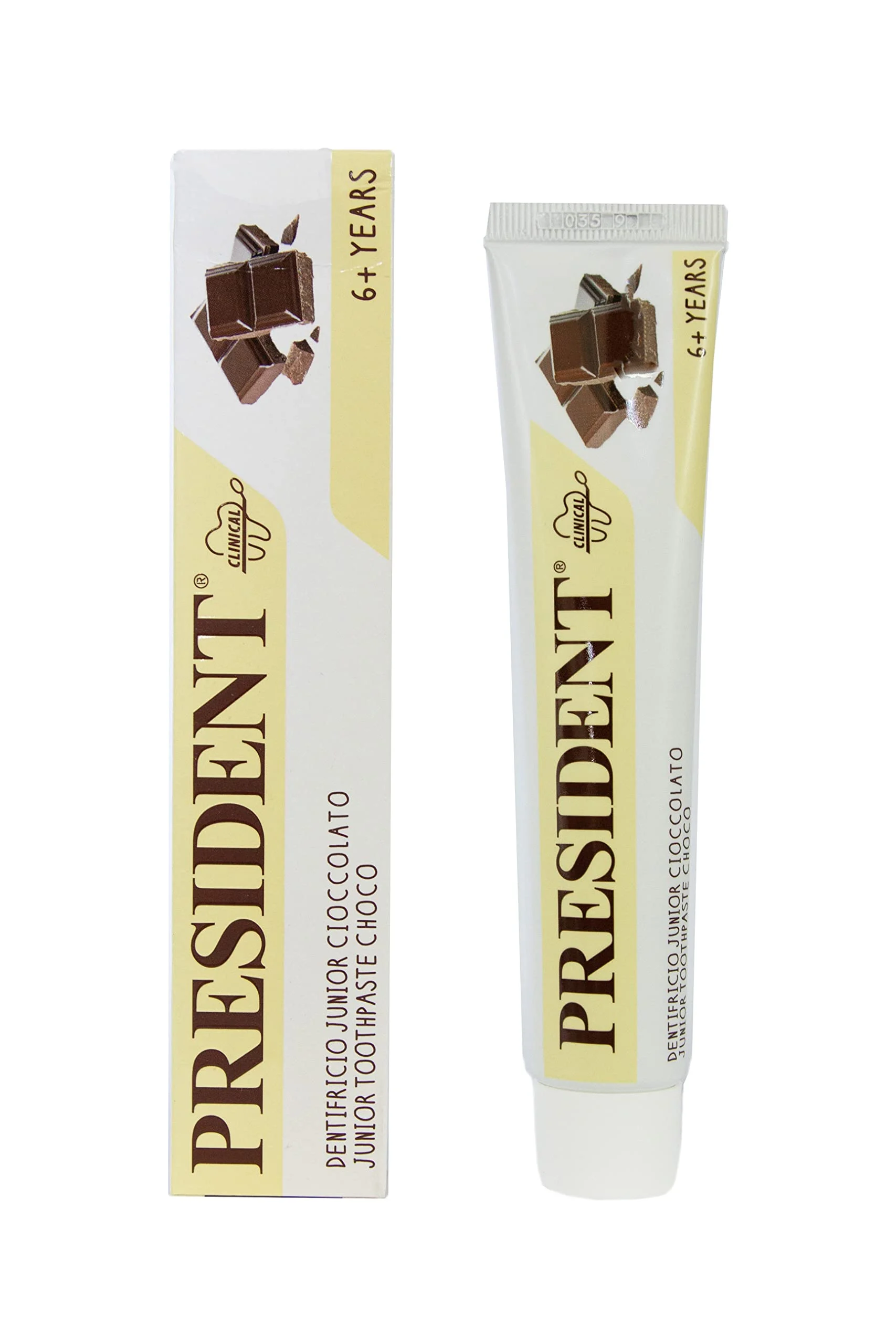 DENTIFRICE PRESIDENT JUNIOR 6+ CHOCOLAT - Image 1
