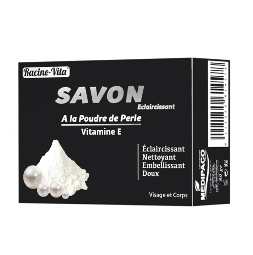 SAVON ECLAIRCISSANT A LA POUDRE DE PERLE