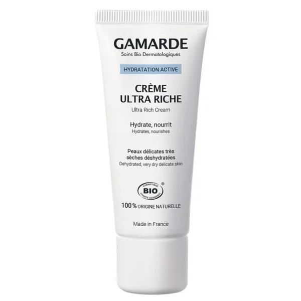 GAMARDE CREME HYDRATANTE RICHE ACTIVE 40 GR