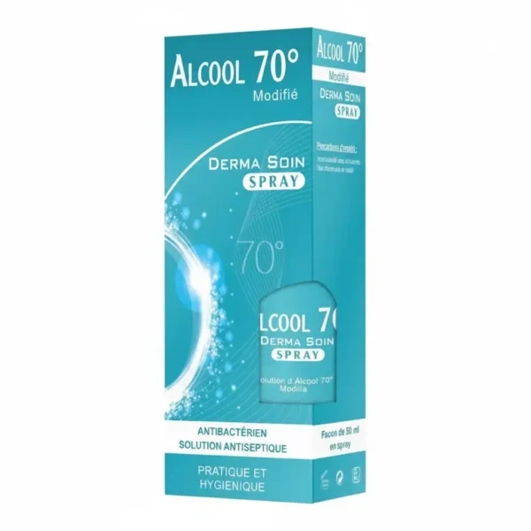 ALCOOL 50 ML 70°DERMA SOIN  (COMED)