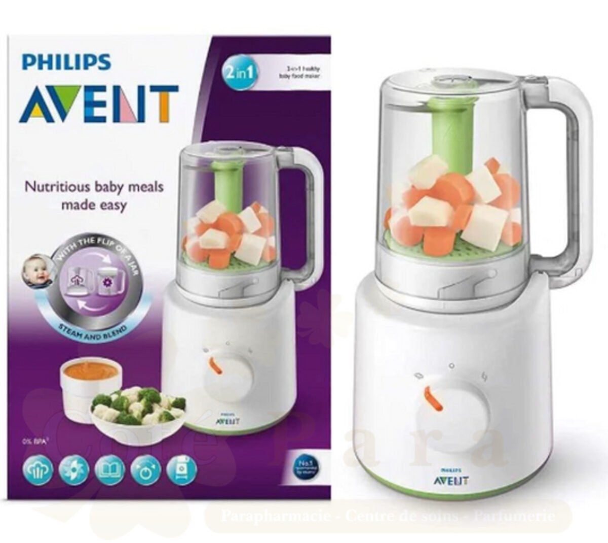 AVENT CUISEUR VAPEUR 870/20 - Image 1