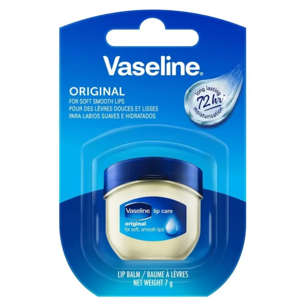 VASELINE BAUME À LEVRE CARE ORIGINAL 7GR